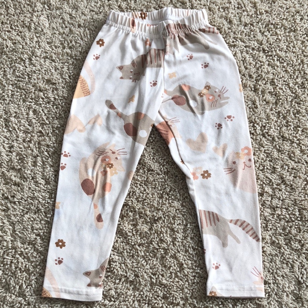 Cute Cat Print Leggings